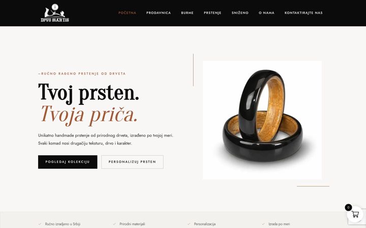 Screenshot of drvomartin.com