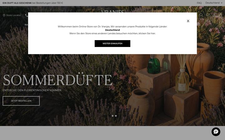 Screenshot of drvranjes.de