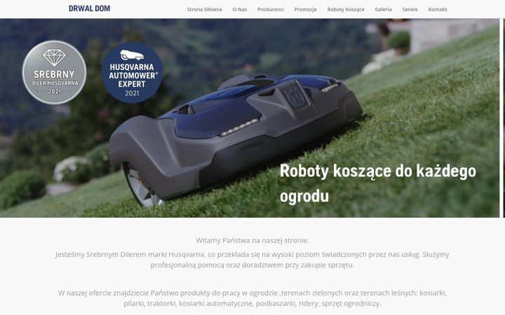 Posnetek zaslona drwaldom.pl