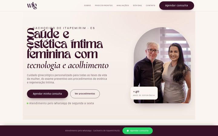 Screenshot of drwalfranliparizi.com.br