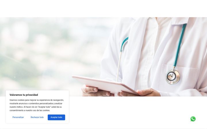 Screenshot of drwalterclaure.com