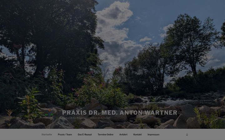 Screenshot of drwartner.de