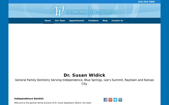 Screenshot of drwidick.com