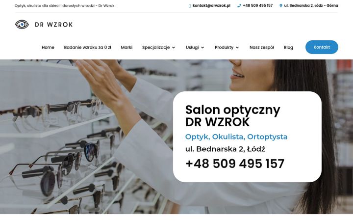 Captura de pantalla de drwzrok.pl