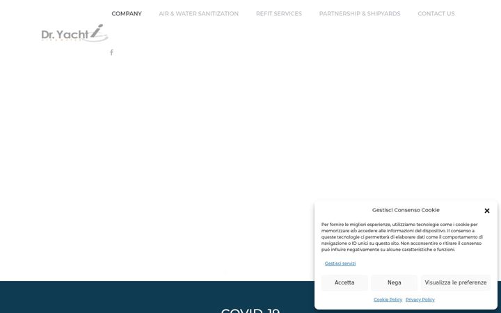 Screenshot di dryacht.it