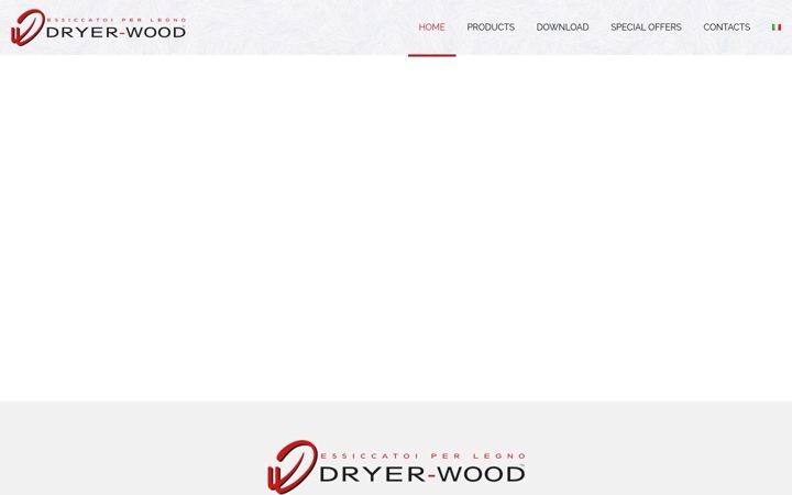 Screenshot di dryerwood.it