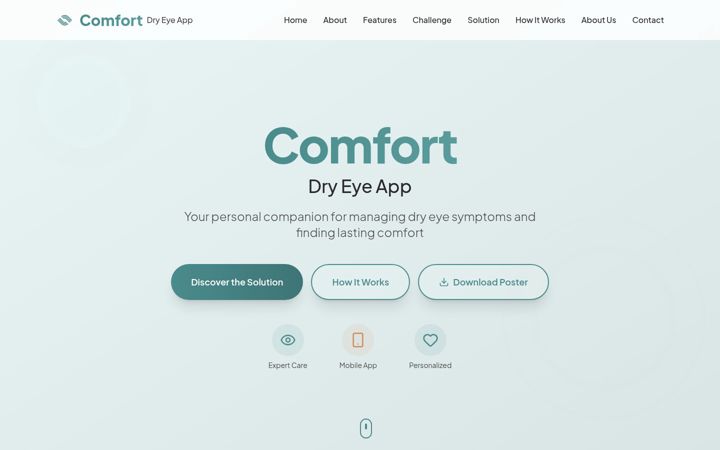 Skjermbilde av dryeye.co