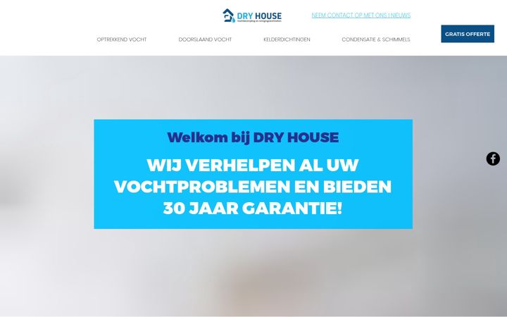 Screenshot di dryhouse.nl
