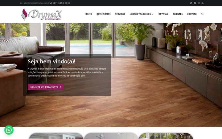 Screenshot of drymax.com.br