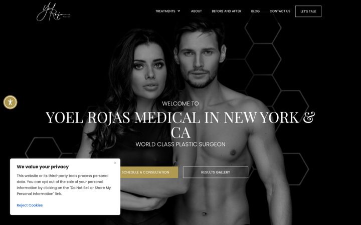 Screenshot of dryoelrojas.com