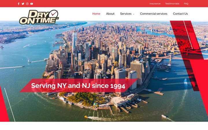 Screenshot of dryontime.com