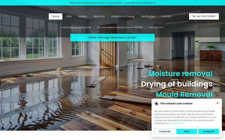 Ekrānuzņēmums no dryproperty.co.uk