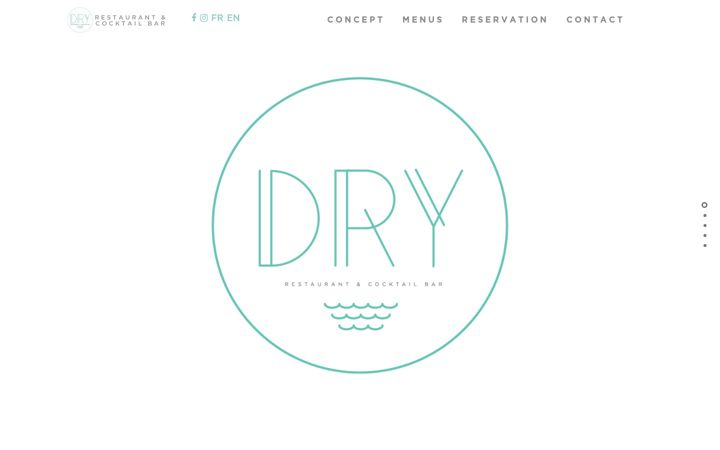 Captură de ecran a dryrestaurant.org