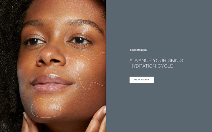 Screenshot of dryskinlens.com