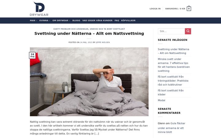 Ekrano kopija drywear.se