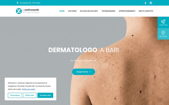 Screenshot di drzanframundo.it
