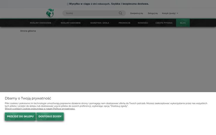 Screenshot of drzewka-faworytka.pl