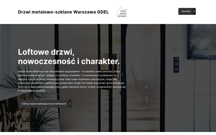 Screenshot ta' drzwi-loftowe-warszawa.pl
