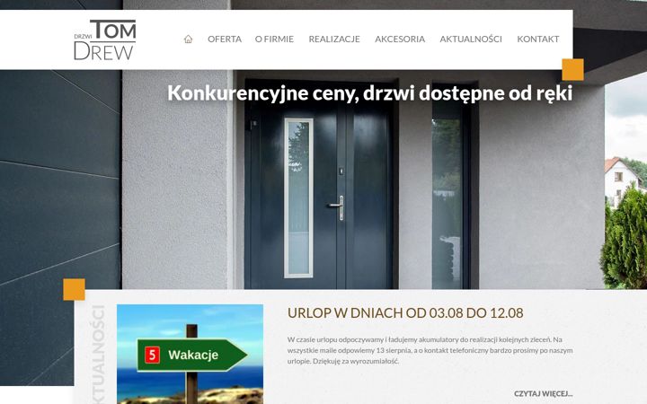 Captura de ecrã de drzwi.lodz.pl