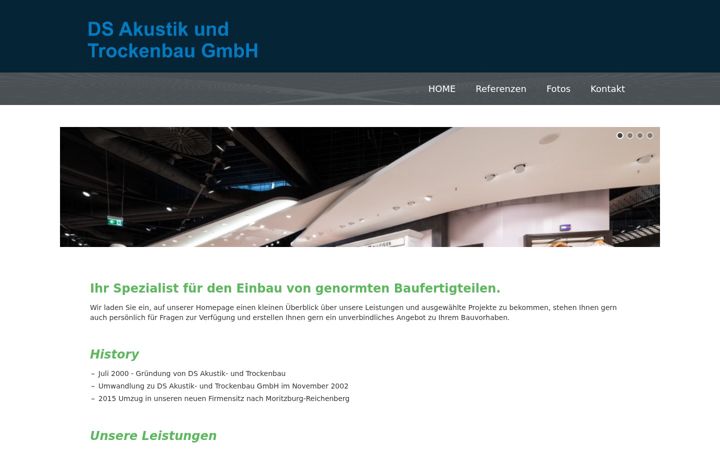 Screenshot of ds-akustik.de