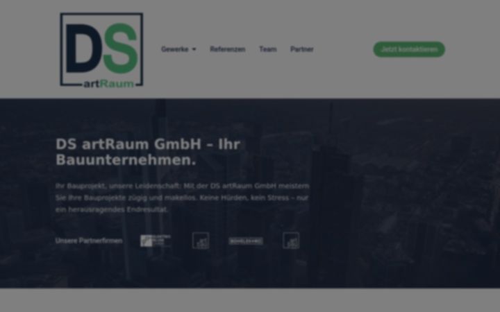 Screenshot of ds-artraum.de
