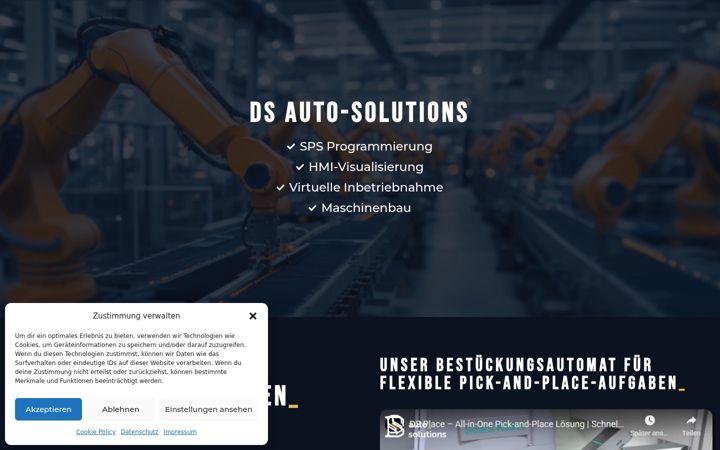 Snimka zaslona za ds-autosolutions.de