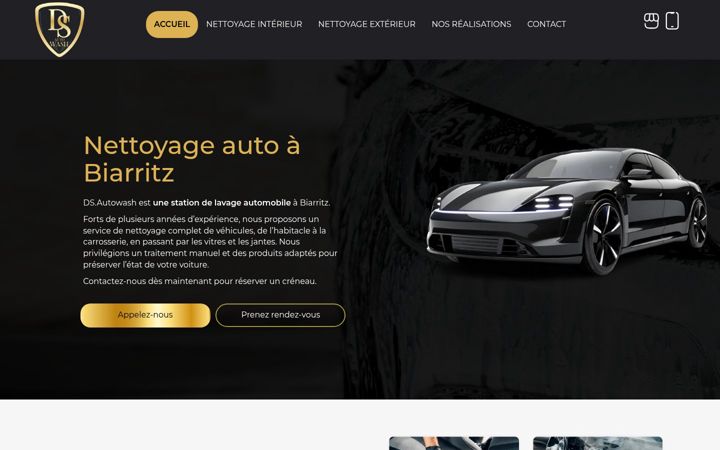 Screenshot van ds-autowash.fr
