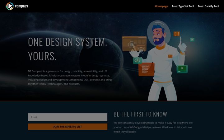 Screenshot of ds-compass.com