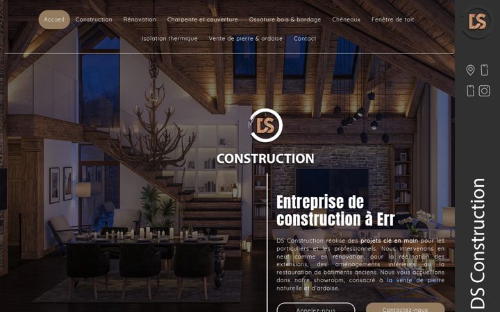 Screenshot van ds-construction66.fr