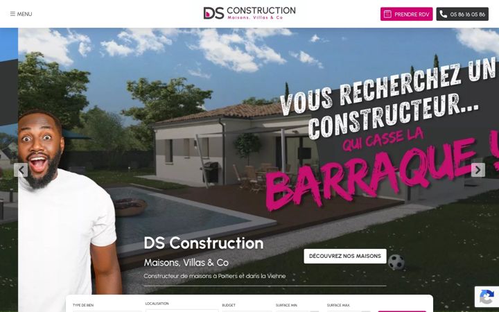 Screenshot van ds-construction86.fr