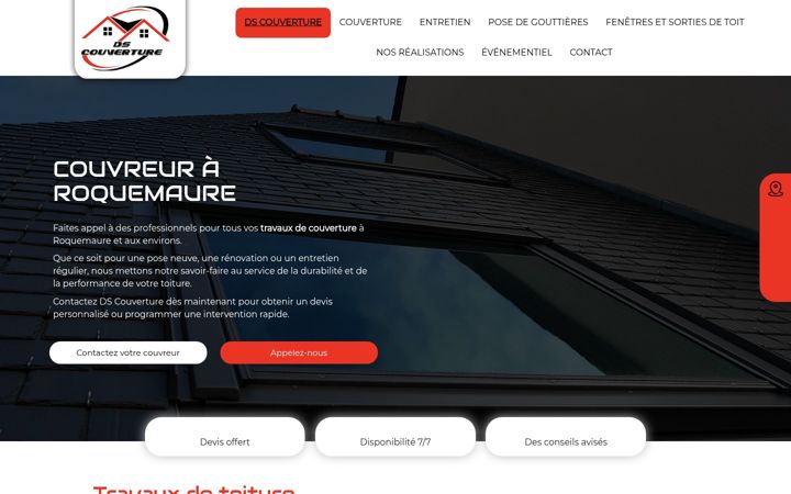 Screenshot van ds-couverture30.fr