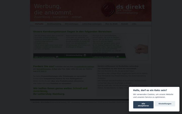 Screenshot of ds-direkt.com