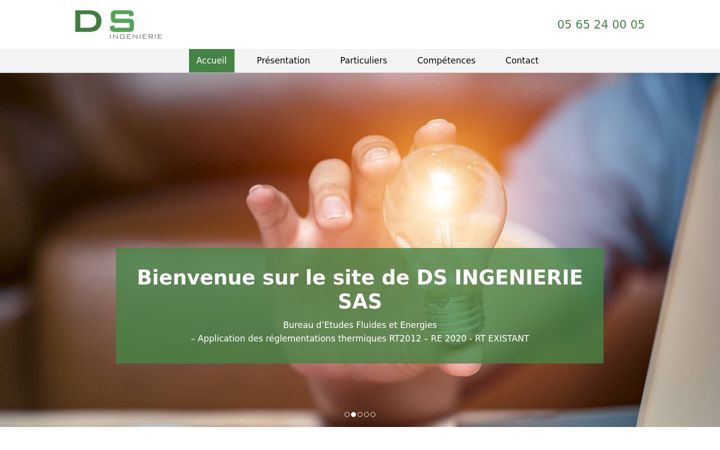 Screenshot of ds-ingenierie.com