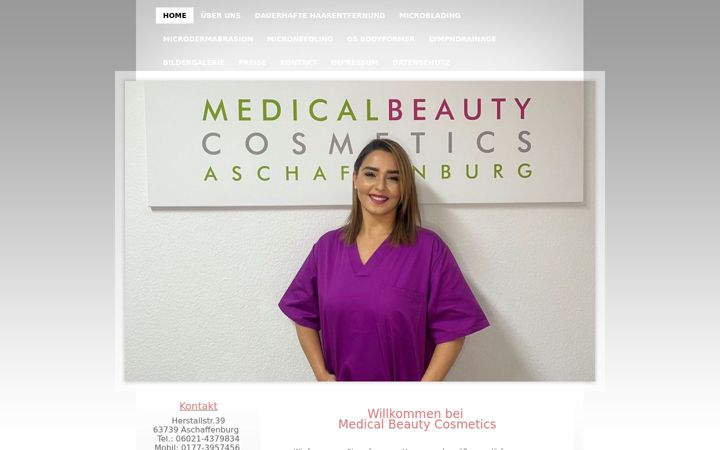Screenshot of ds-medicalbeauty.de