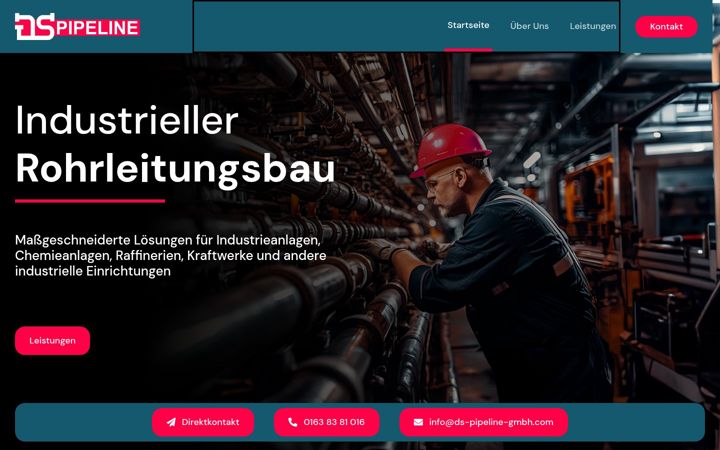 Screenshot of ds-pipeline.com