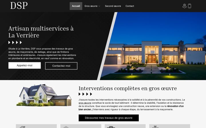 Screenshot of ds-renov.fr
