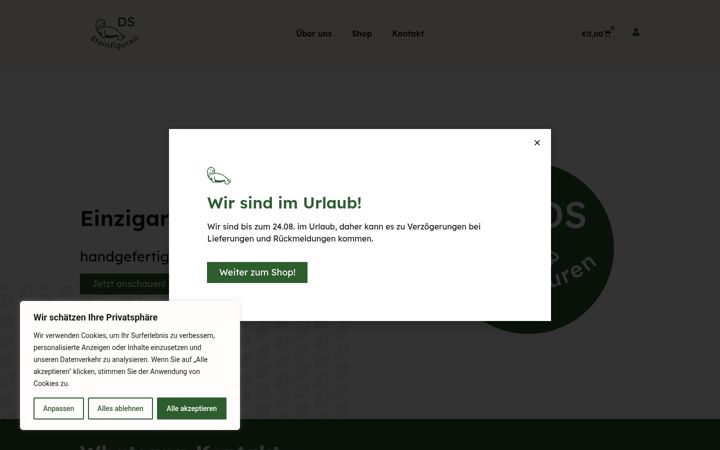 Screenshot of ds-steinfiguren.de