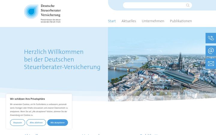 Screenshot of ds-versicherung.de