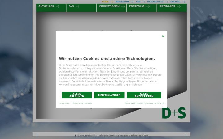 Screenshot of ds-werkzeugbau.de
