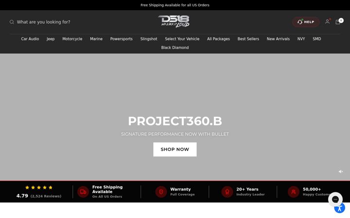 Screenshot stránky ds18.com