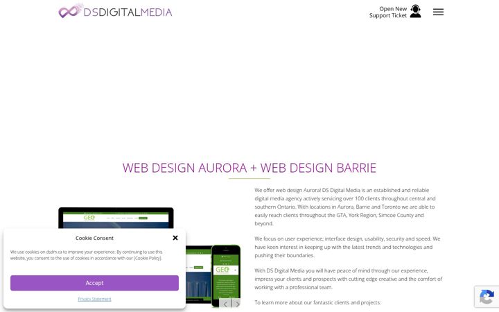 Screenshot of ds1design.com
