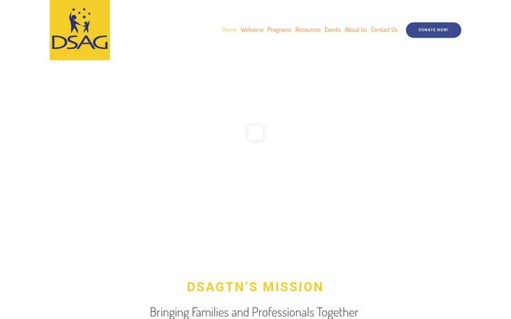 Captură de ecran a dsagtn.org