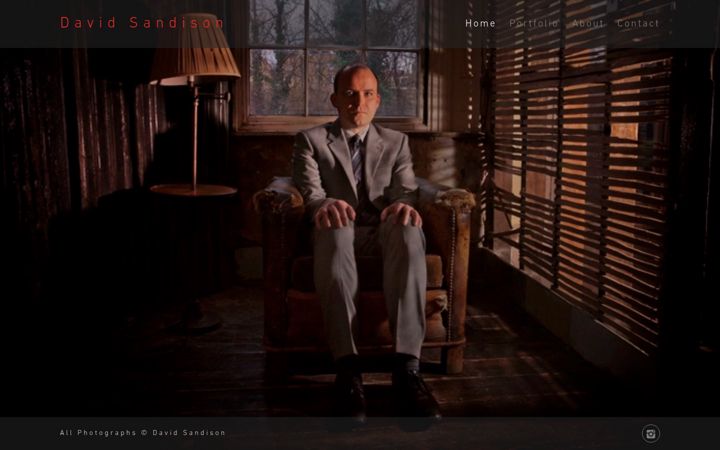 Screenshot of dsandison.com