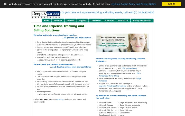 Screenshot of dsareen.com