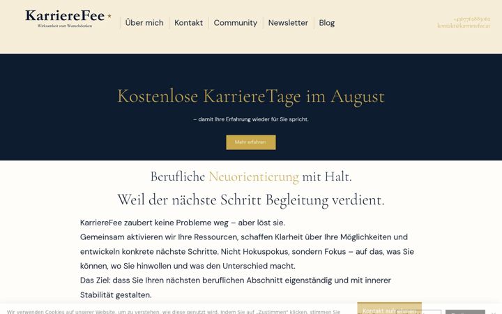 Screenshot von dsattler.at