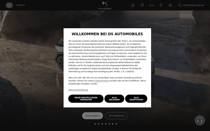 Snimka zaslona za dsautomobiles.de