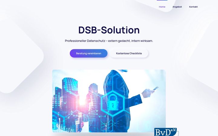 Screenshot of dsb-solution.de