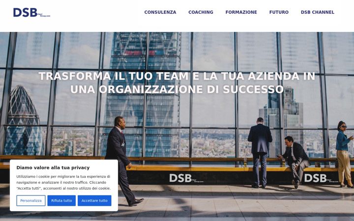 Screenshot of dsbitalygroup.com