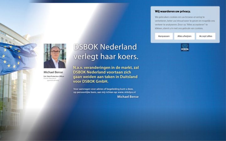 Screenshot di dsbok.nl