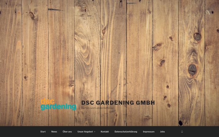 Snimka zaslona za dsc-gardening.de